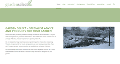 Desktop Screenshot of garden-select.co.uk